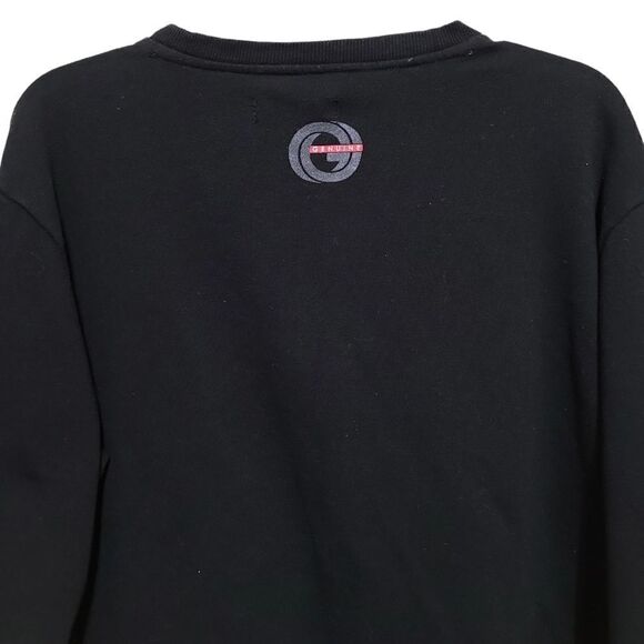 Genuine Bart Simpson Black Graphic Men's Sweatshirt Size Large - Picture 6 of 9